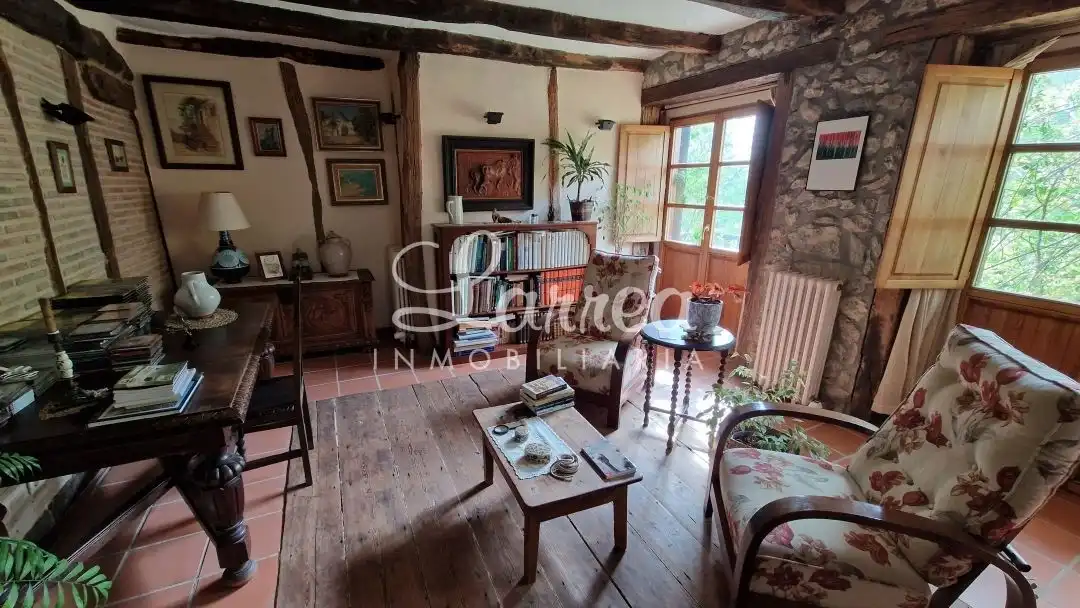 Living room of Detached homes for sale in Zeberio  with Heating and Furnished
