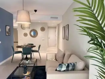 Wohnzimmer von Dachboden zum Verkauf in Vélez-Málaga mit Klimaanlage, Terrasse und Abstellraum