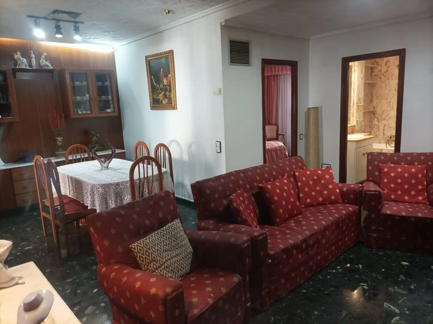 Sala de estar de Piso en venta en Valencia con Terraza y Balcón
