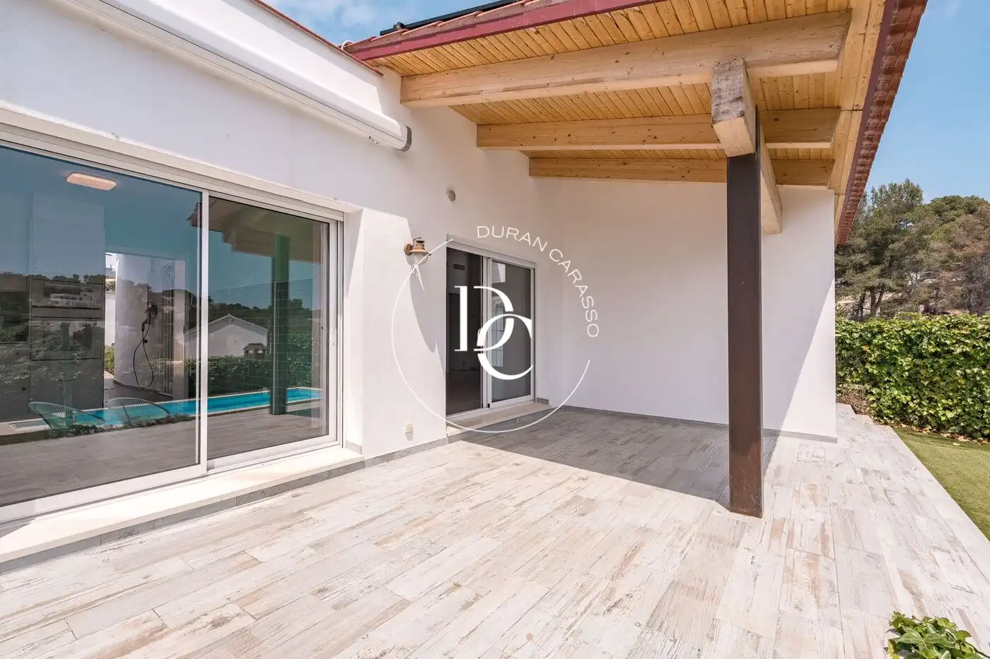 Terraza de Casa o chalet en venta en Sant Pere de Ribes con Aire acondicionado, Calefacción y Jardín privado