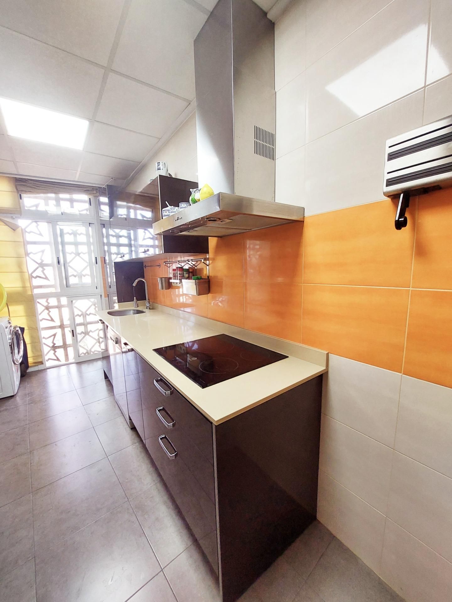 Kitchen of Flat for sale in  Murcia Capital  with Air Conditioner
