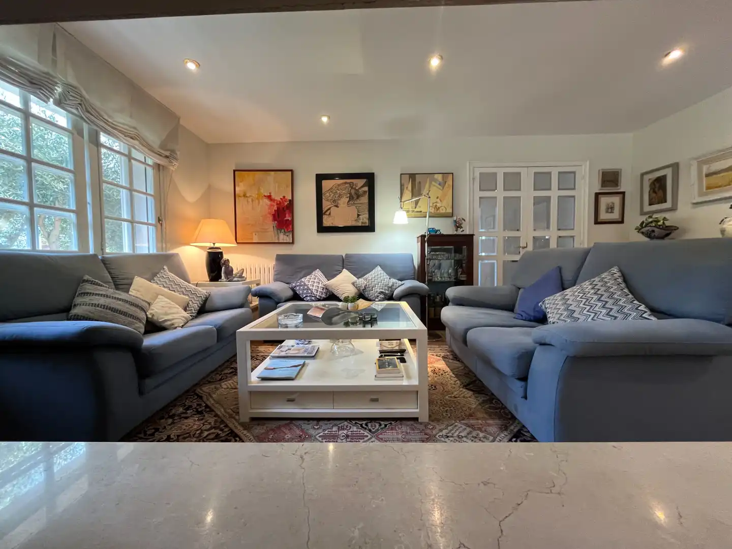 Living room of Houses for sale in Girona  with Air Conditioner, Heating and Private garden