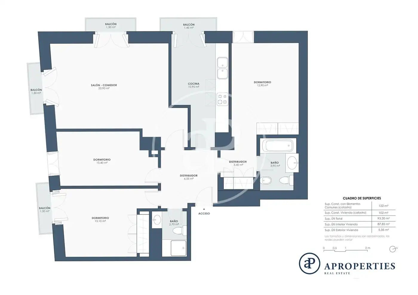 Piso en venta en Valencia con Aire acondicionado, Calefacción y Balcón