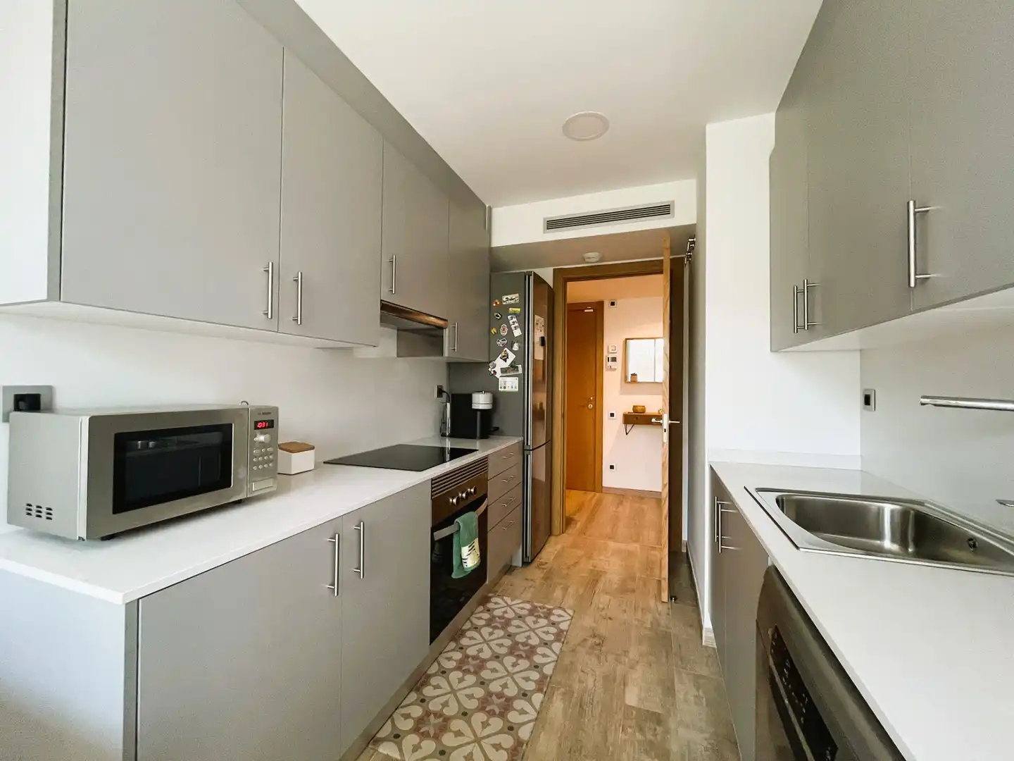 Cocina de Piso en venta en Mollet del Vallès con Aire acondicionado, Calefacción y Parquet