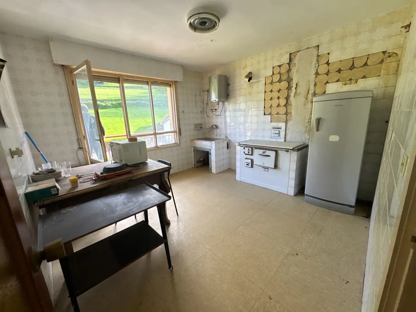 Kitchen of Flat for sale in Berastegi  with Terrace, Storage room and Balcony