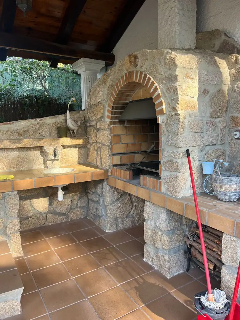 Jardín de Casa o chalet en venta en Santa Coloma de Farners con Calefacción, Jardín privado y Terraza