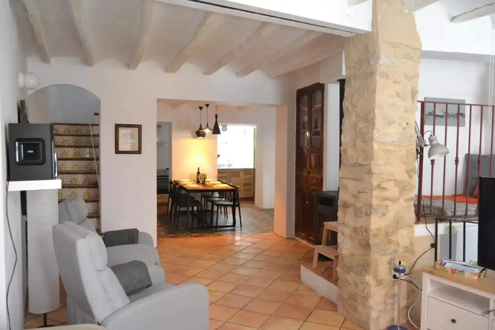 Flat for rent in Castell de Castells  with Storage room, Furnished and Oven