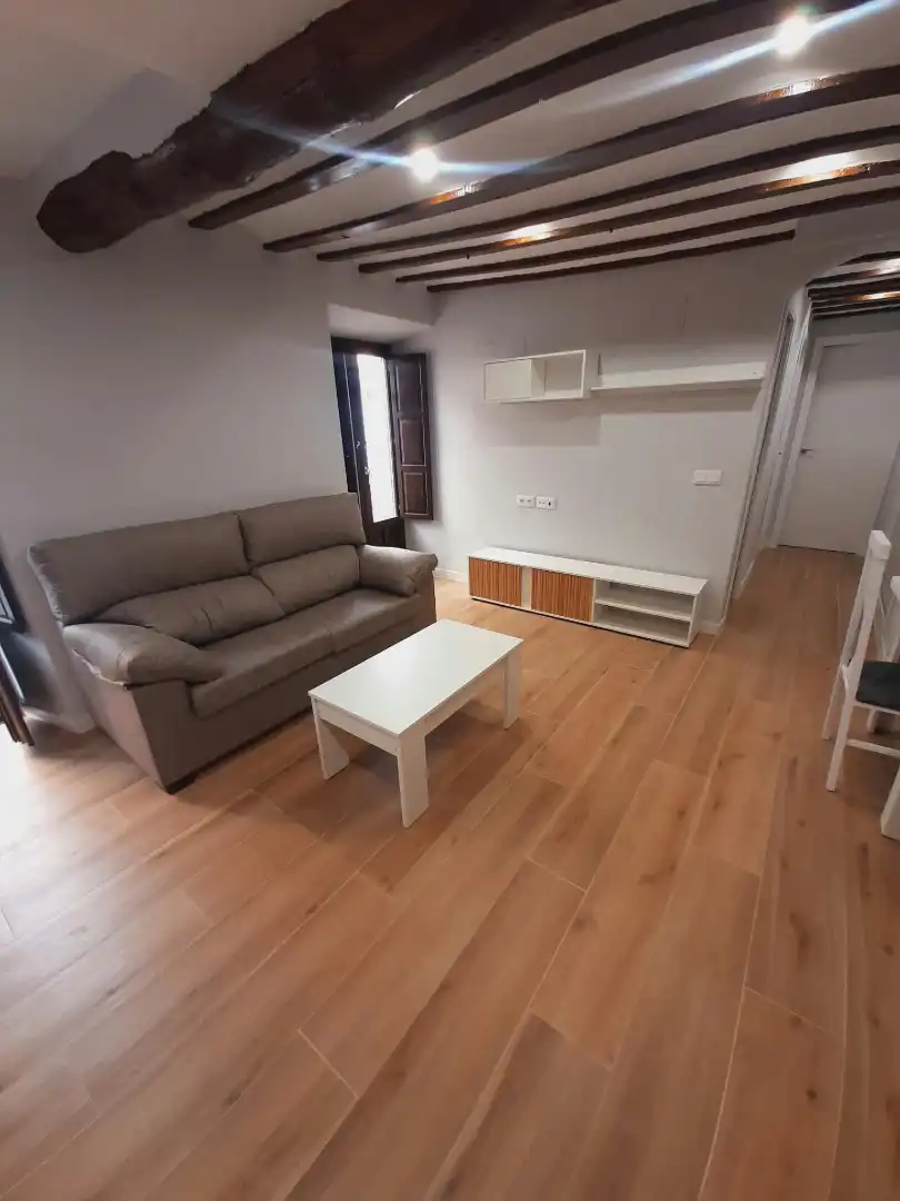 Sala d'estar de Apartament de lloguer en Úbeda amb Aire condicionat, Calefacció i Moblat