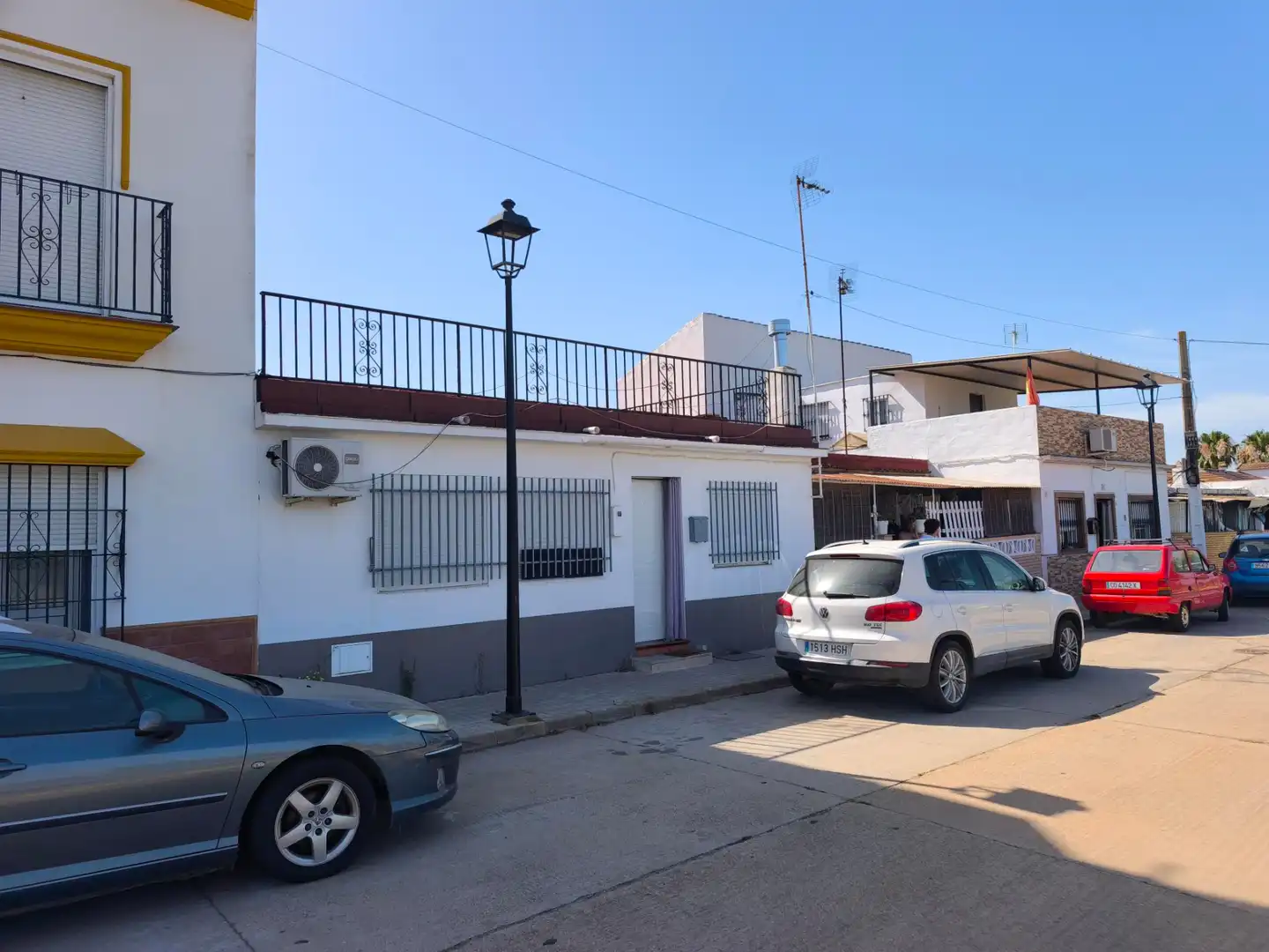 Vista exterior de Casa o xalet en venda en Aljaraque amb Aire condicionat
