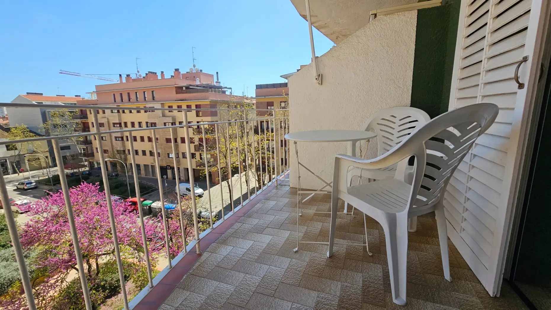 Terrasse von Wohnung zum Verkauf in Sabadell mit Klimaanlage, Heizung und Balkon