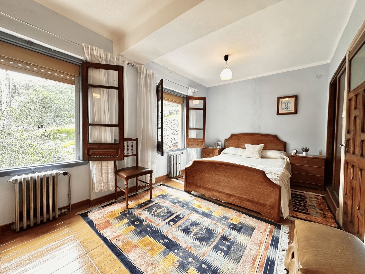 Bedroom of House or chalet for sale in San Martín del Rey Aurelio  with Heating, Terrace and Storage room