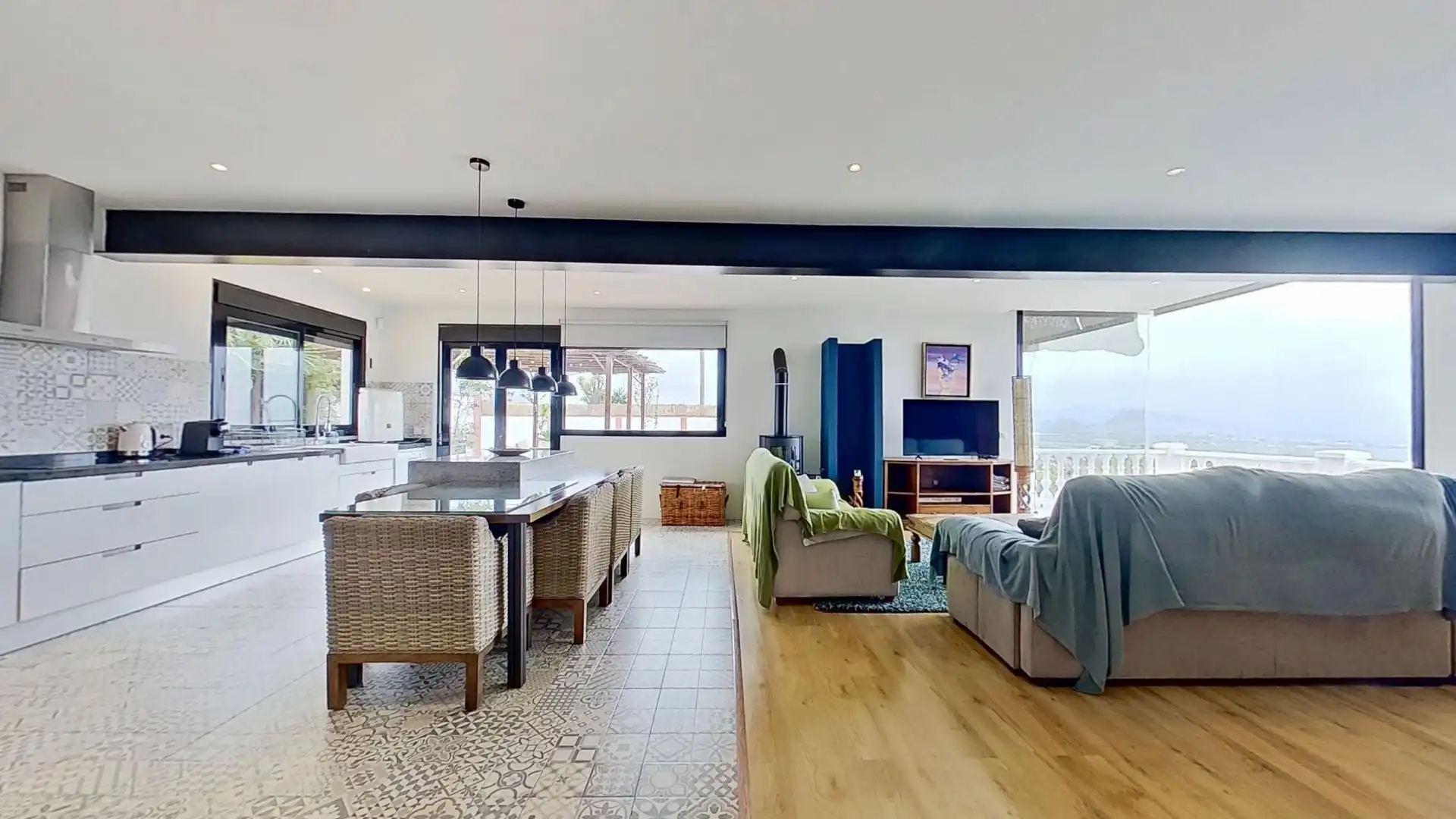 Sala d'estar de Casa o xalet en venda en Alhaurín de la Torre amb Aire condicionat, Calefacció i Traster