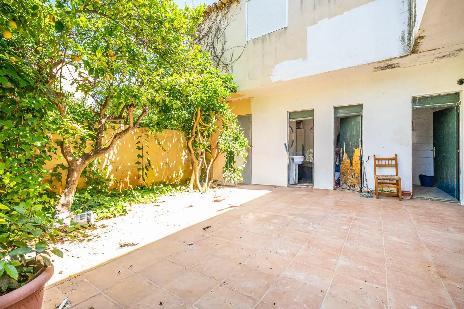 Vista exterior de Planta baja en venta en Alaró con Terraza