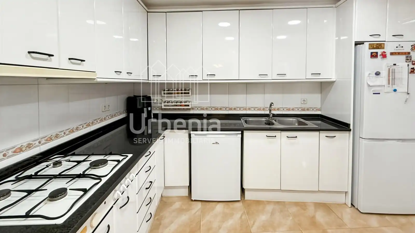 Kitchen of Flat for sale in Mataró  with Air Conditioner, Heating and Terrace