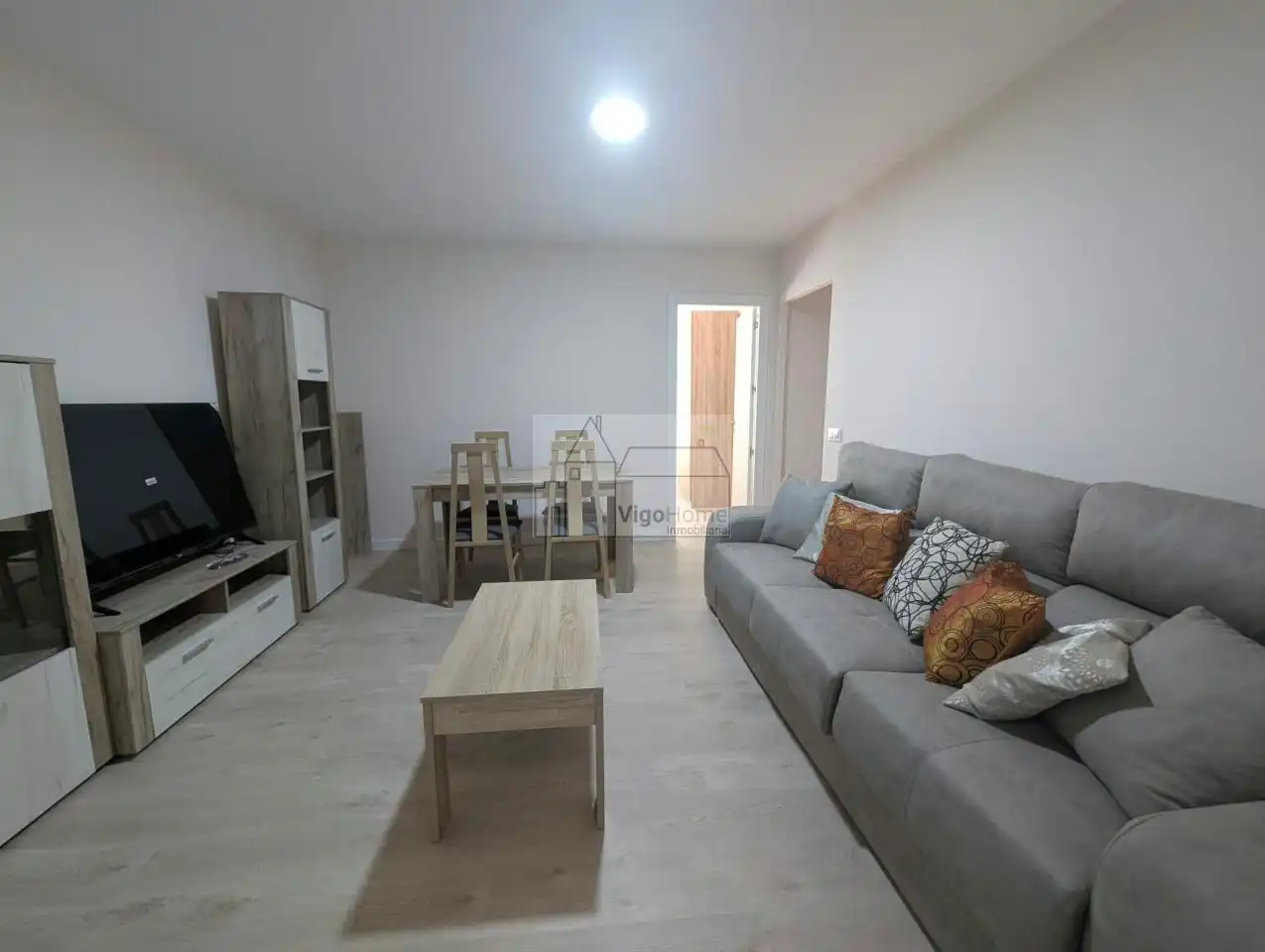 Sala de estar de Piso de alquiler en Vigo  con Calefacción, Terraza y Amueblado