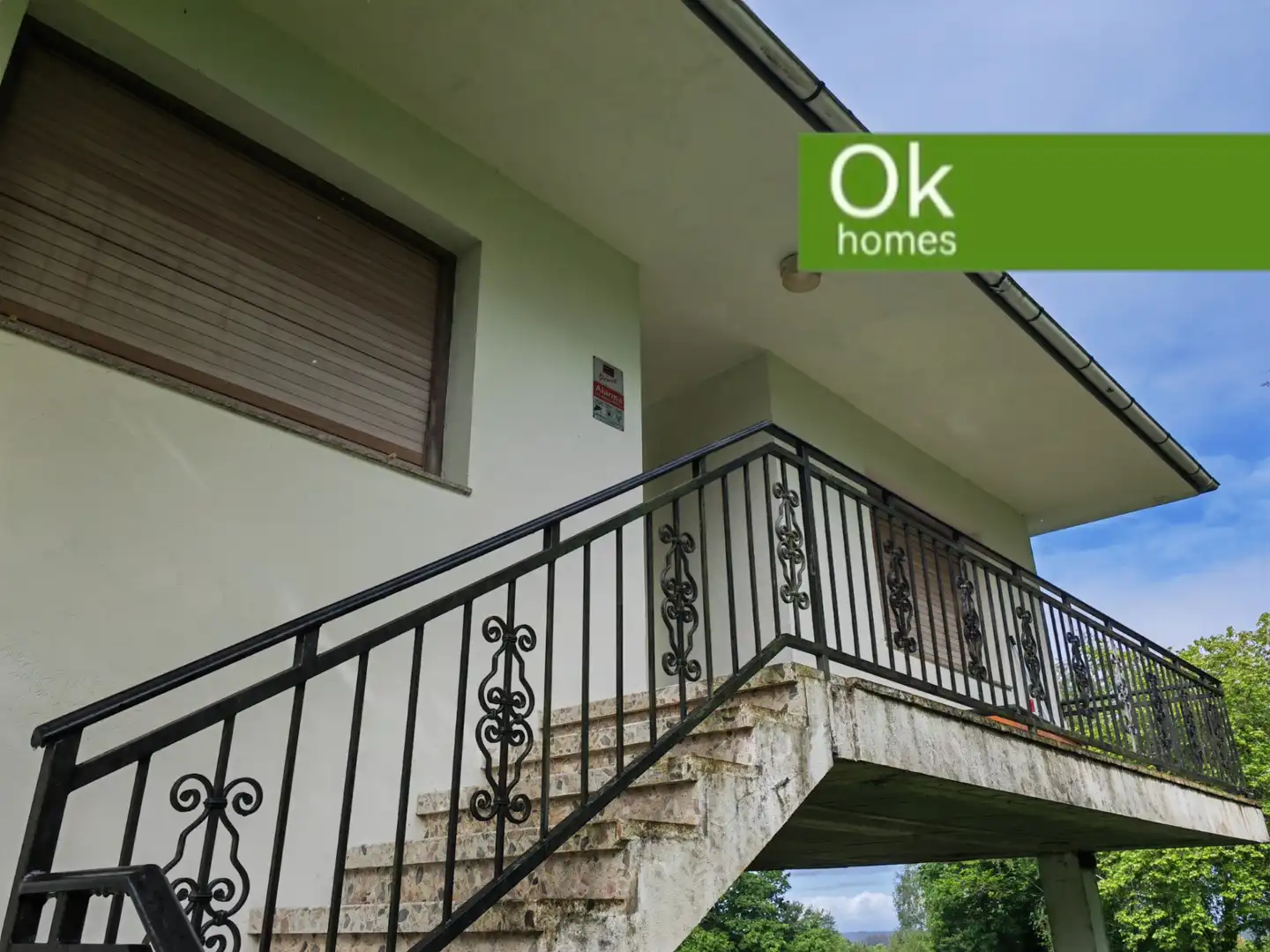 Vista exterior de Casa o chalet en venta en Sobrado (A Coruña) con Jardín privado, Terraza y Balcón