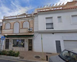 Exterior view of Single-family semi-detached for sale in Málaga Capital  with Terrace, Storage room and Balcony