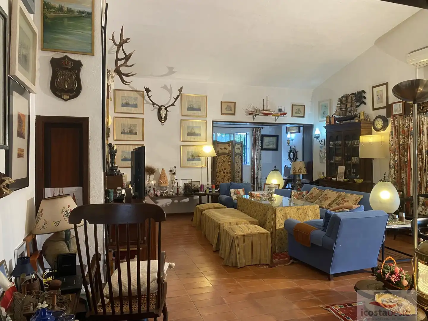 Sala d'estar de Casa o xalet en venda en El Puerto de Santa María amb Aire condicionat, Calefacció i Terrassa