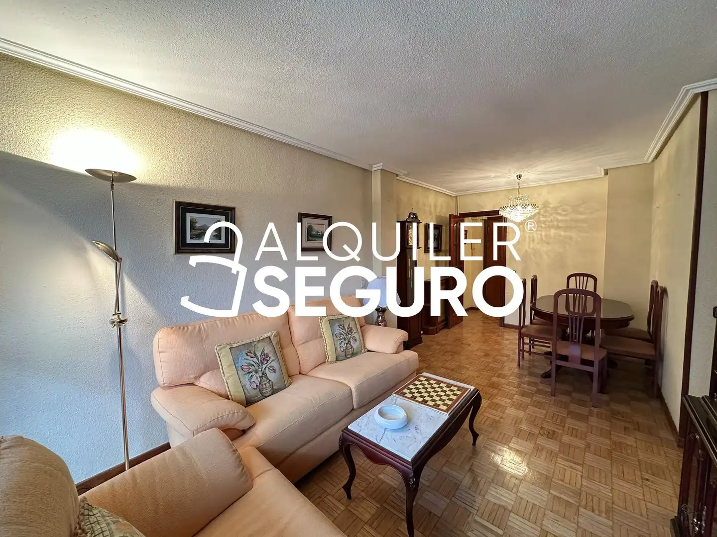 Sala de estar de Piso de alquiler en San Blas