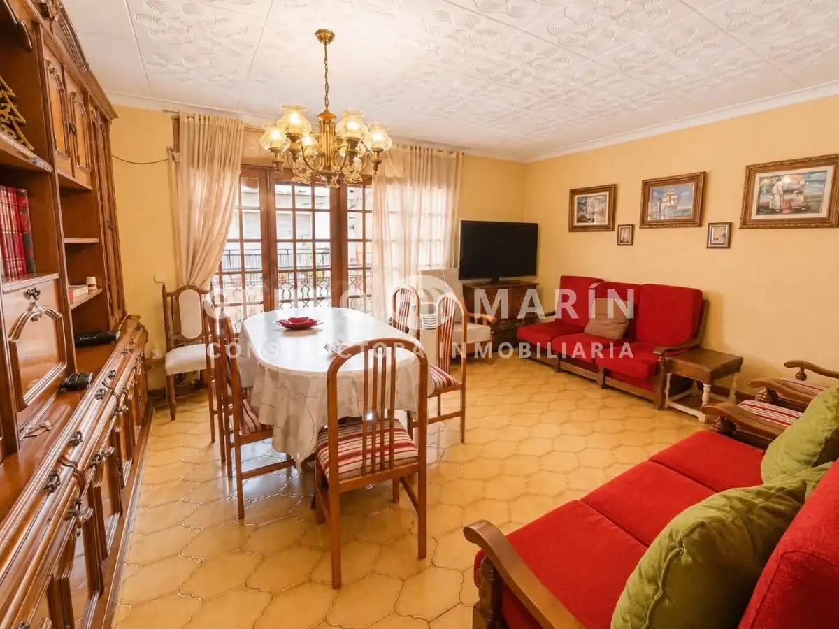 Sala de estar de Casa adosada en venta en Blanes