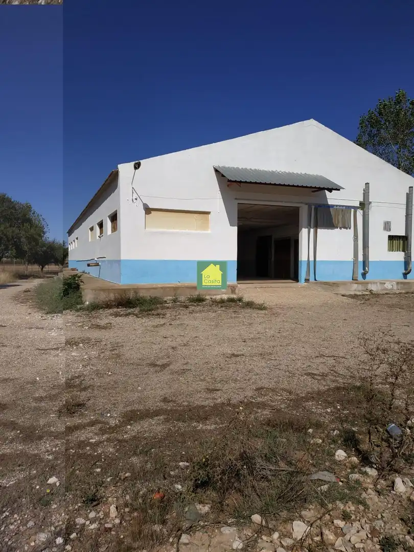 Vista exterior de Nave industrial en venta en Madrigueras