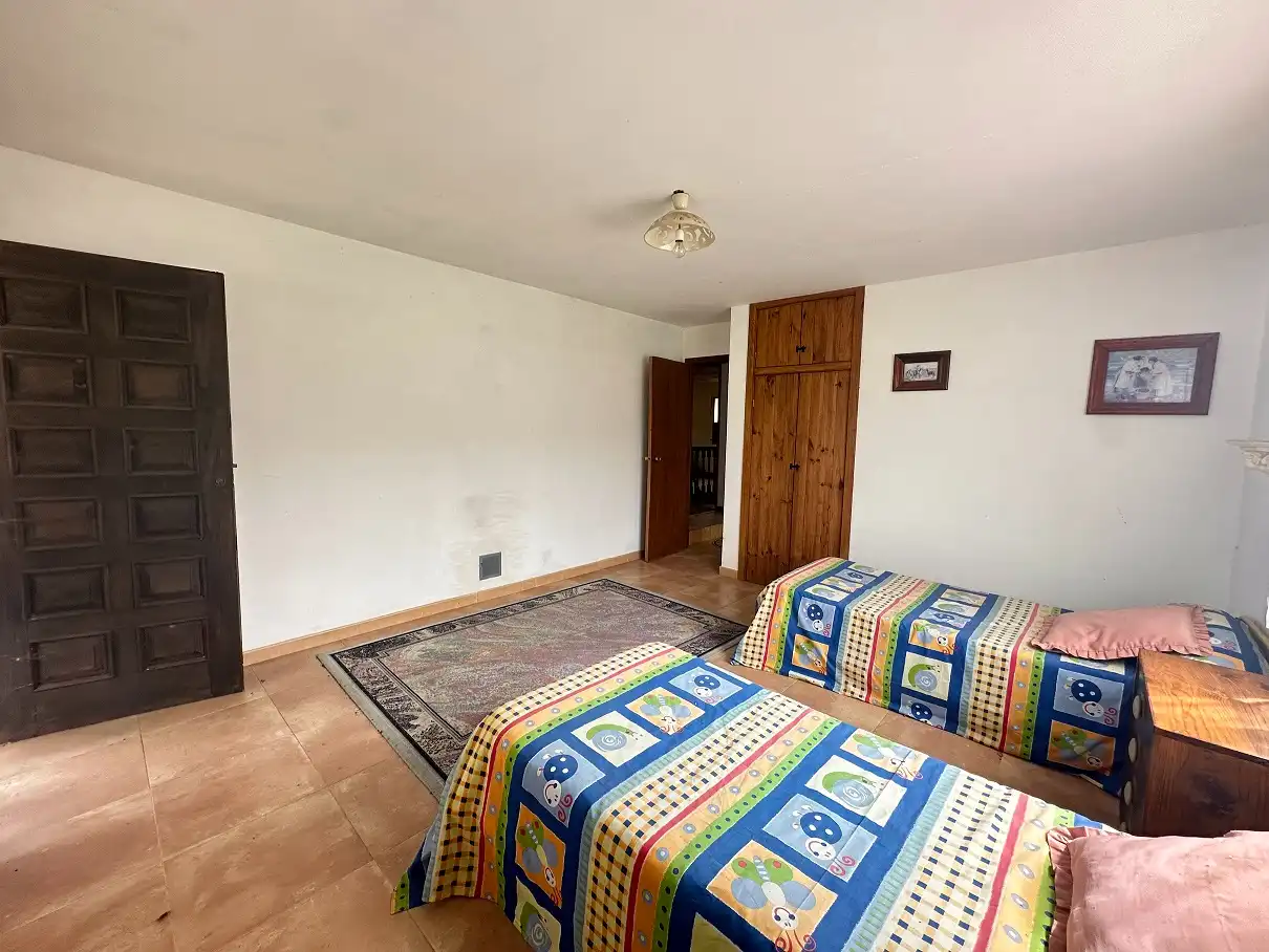 Habitación de Casa o chalet en venta en O Pino  con Jardín privado, Terraza y Amueblado