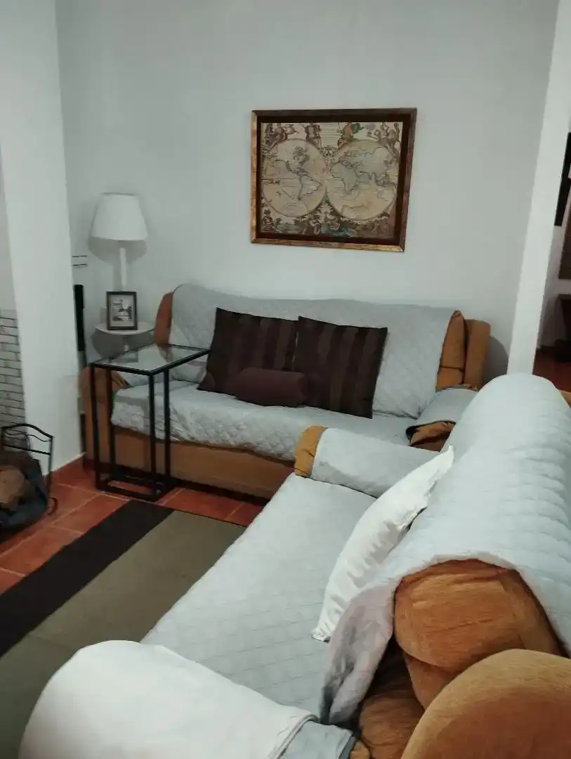 Living room of Flat for rent in Benaocaz  with Furnished, Oven and Microwave