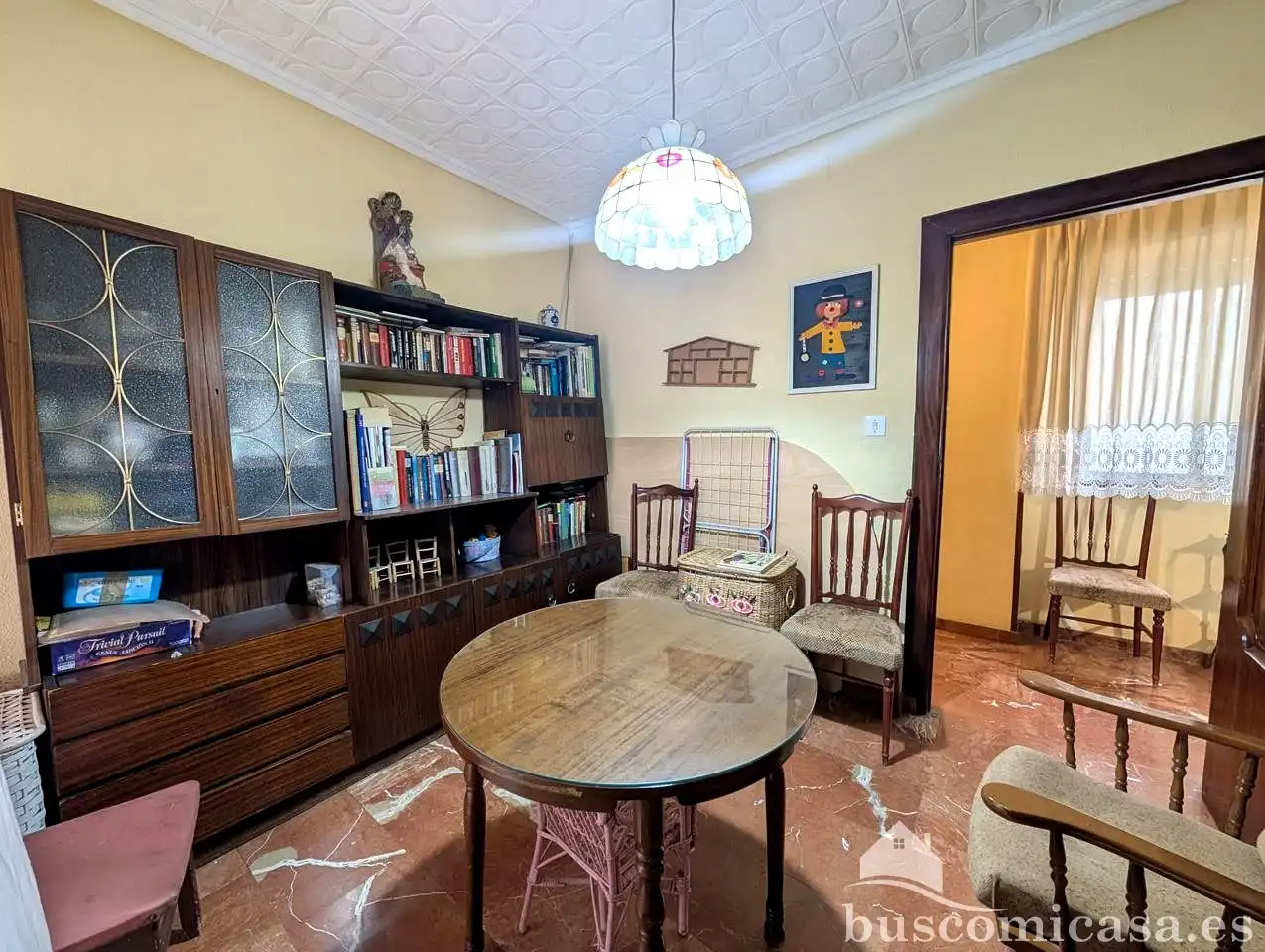 Dining room of Flat for sale in Linarejos