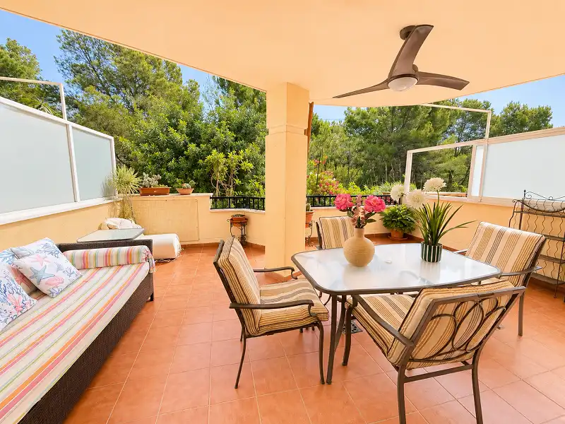 Terrace of Apartments for rent in Altea  with Air Conditioner, Heating and Terrace