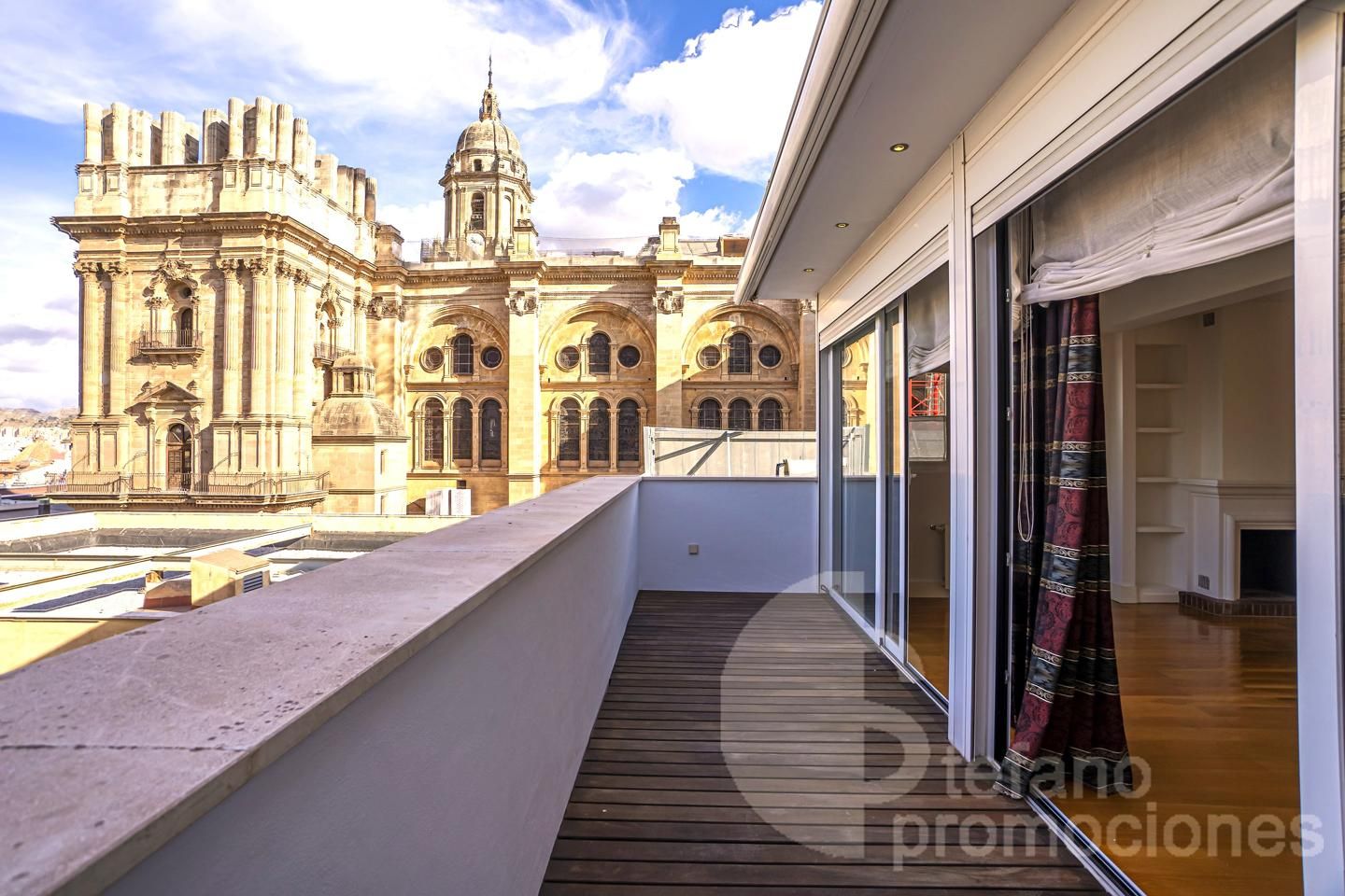 Terrace of Attic to rent in Málaga Capital  with Air Conditioner, Heating and Parquet flooring