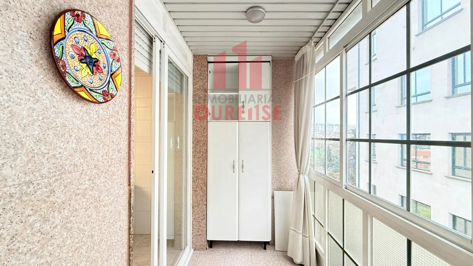 Balcony of Flat for rent in Ourense Capital   with Furnished