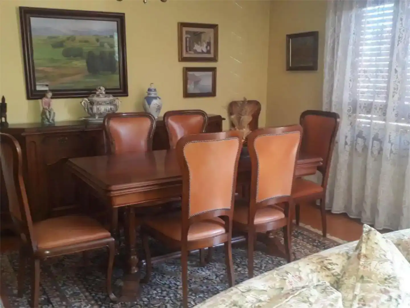 Comedor de Casa o chalet en venta en Valencia de Don Juan con Jardín privado y Amueblado