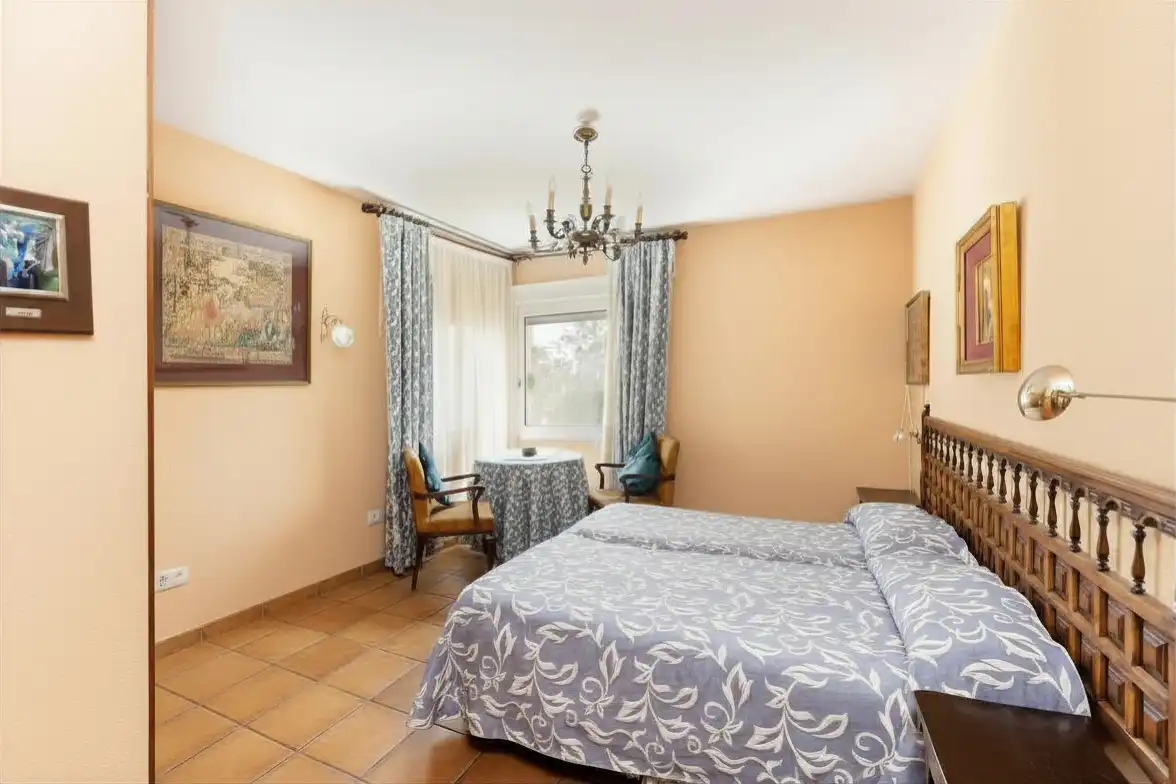 Bedroom of Houses for sale in Algete  with Air Conditioner, Private garden and Terrace