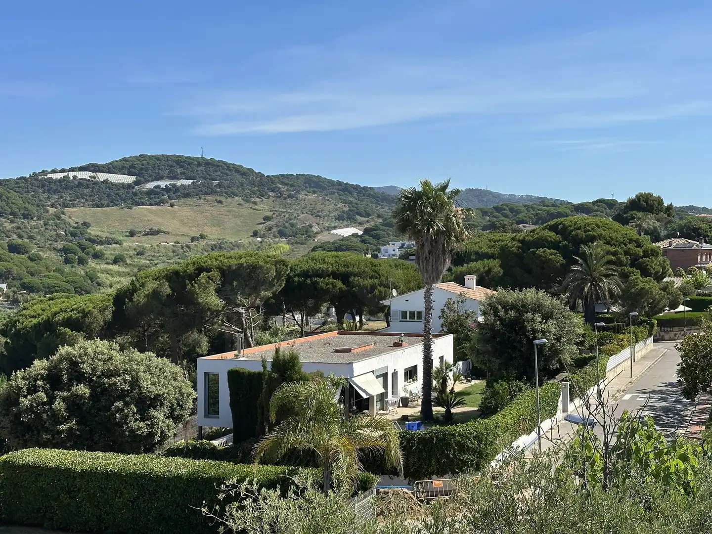 Exterior view of Houses for sale in Sant Pol de Mar  with Air Conditioner, Heating and Terrace