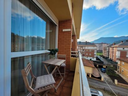 Balcony of Flat for sale in Los Corrales de Buelna   with Heating, Furnished and Balcony