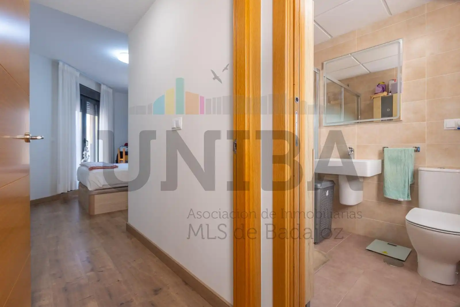 Baño de Apartamento en venta en Badajoz con Aire acondicionado y Calefacción