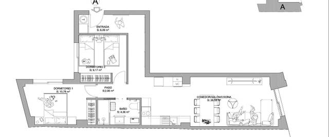 Piso en Venta en Plaza Illes Columbretes