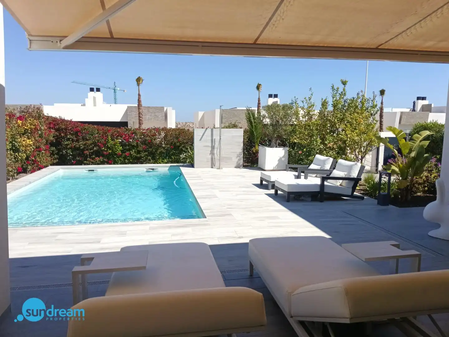 Terraza de Casa o chalet en venta en Algorfa con Aire acondicionado, Calefacción y Jardín privado