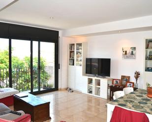 Living room of Attic for sale in Llorenç del Penedès  with Air Conditioner, Heating and Terrace