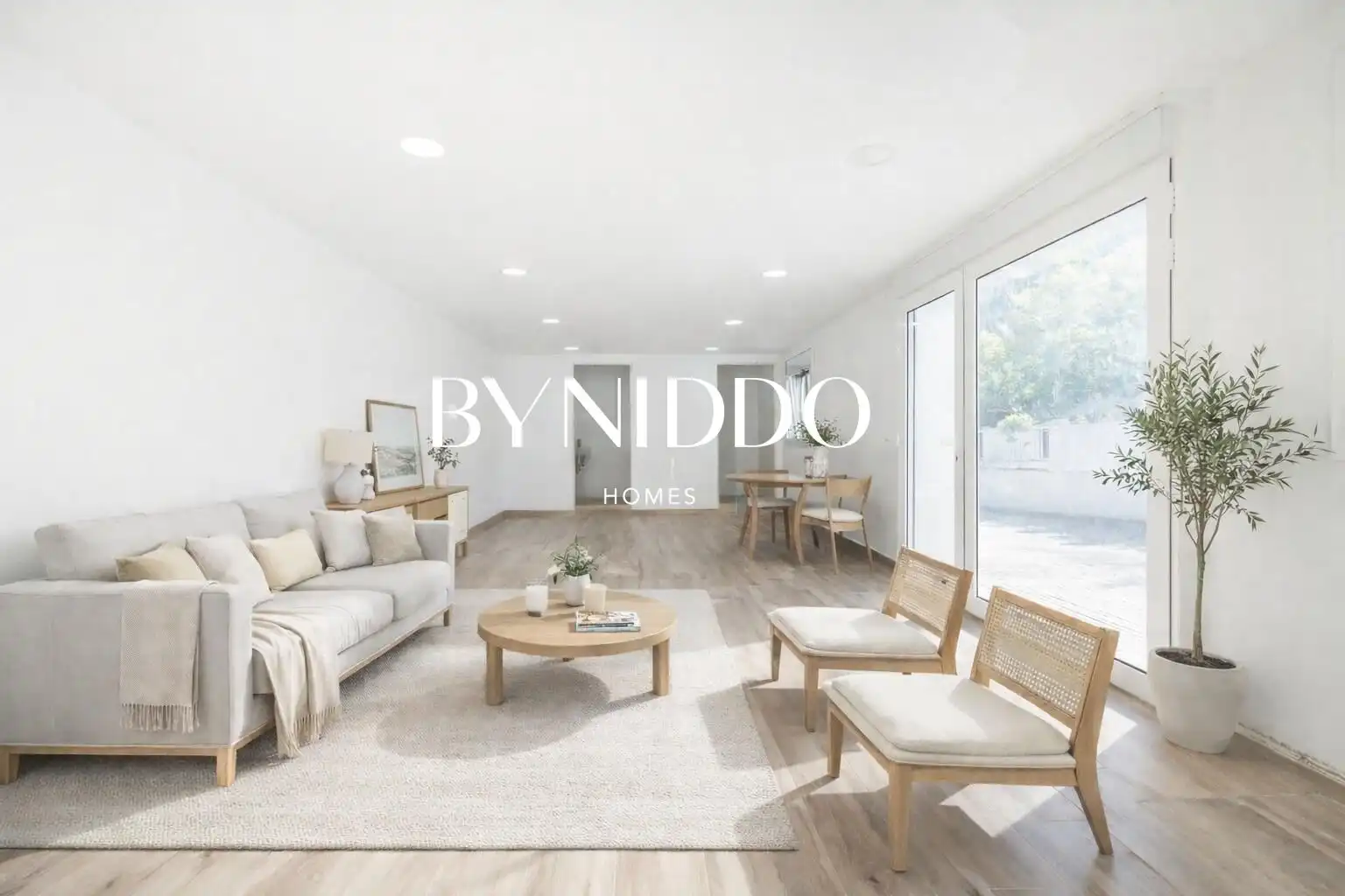 Living room of Houses for sale in Sant Cugat del Vallès  with Heating, Private garden and Terrace