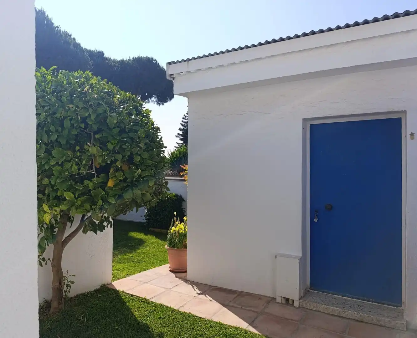 Garden of Houses for sale in Chiclana de la Frontera  with Air Conditioner, Heating and Private garden