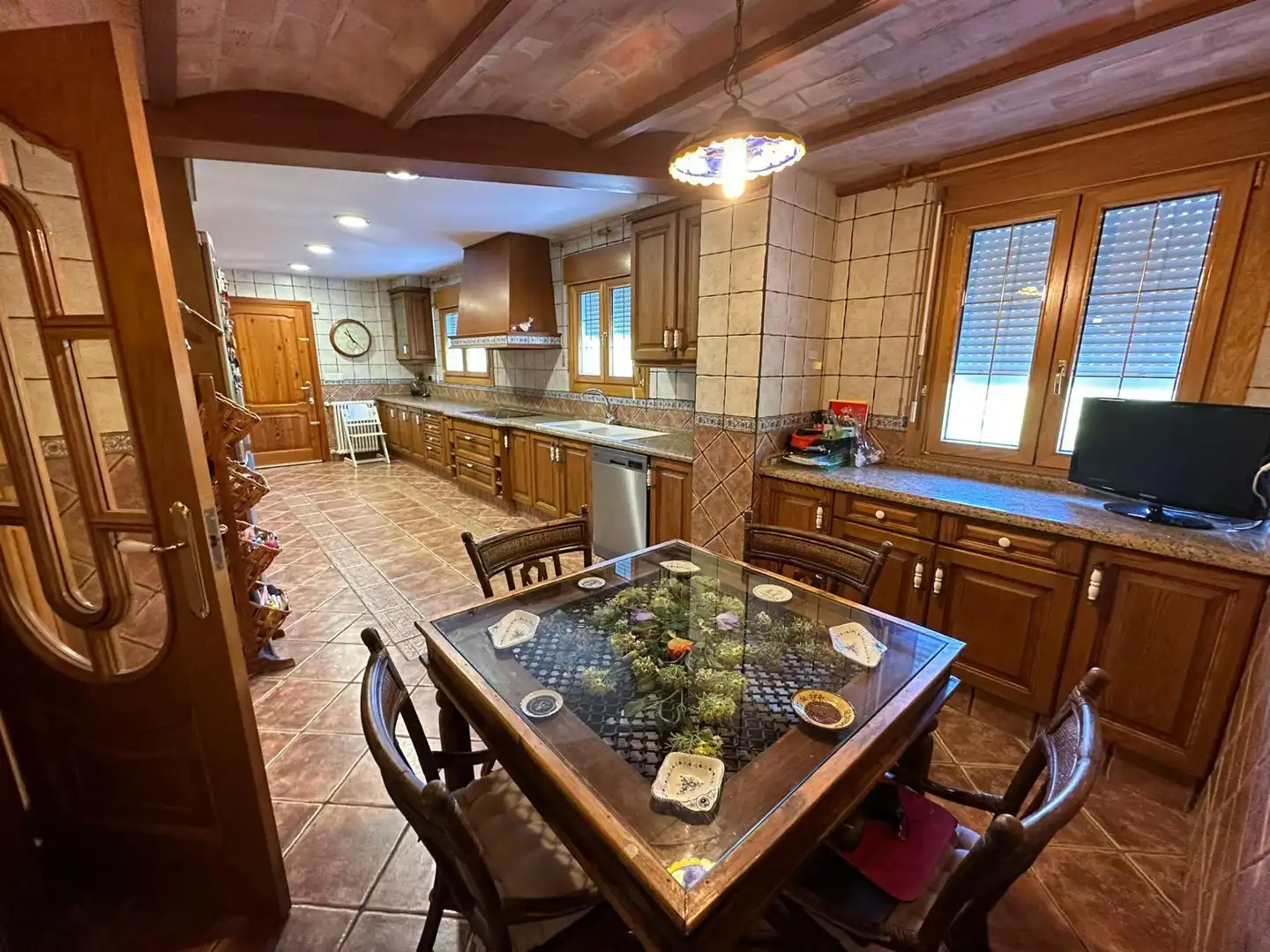 Cuina de Casa o xalet en venda en Benicasim / Benicàssim amb Aire condicionat, Jardí privat i Terrassa