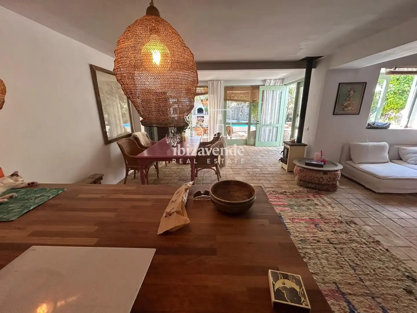 Jardí de Casa o xalet en venda en Eivissa amb Aire condicionat, Jardí privat i Terrassa