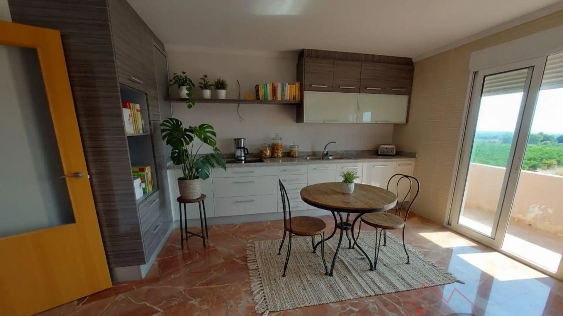 Kitchen of Flat for sale in Tous  with Terrace and Balcony