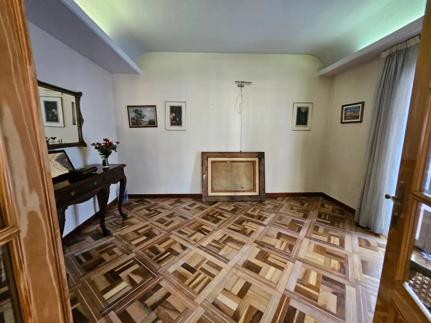 Living room of Flat for rent in Madrid  with Air Conditioner, Heating and Furnished