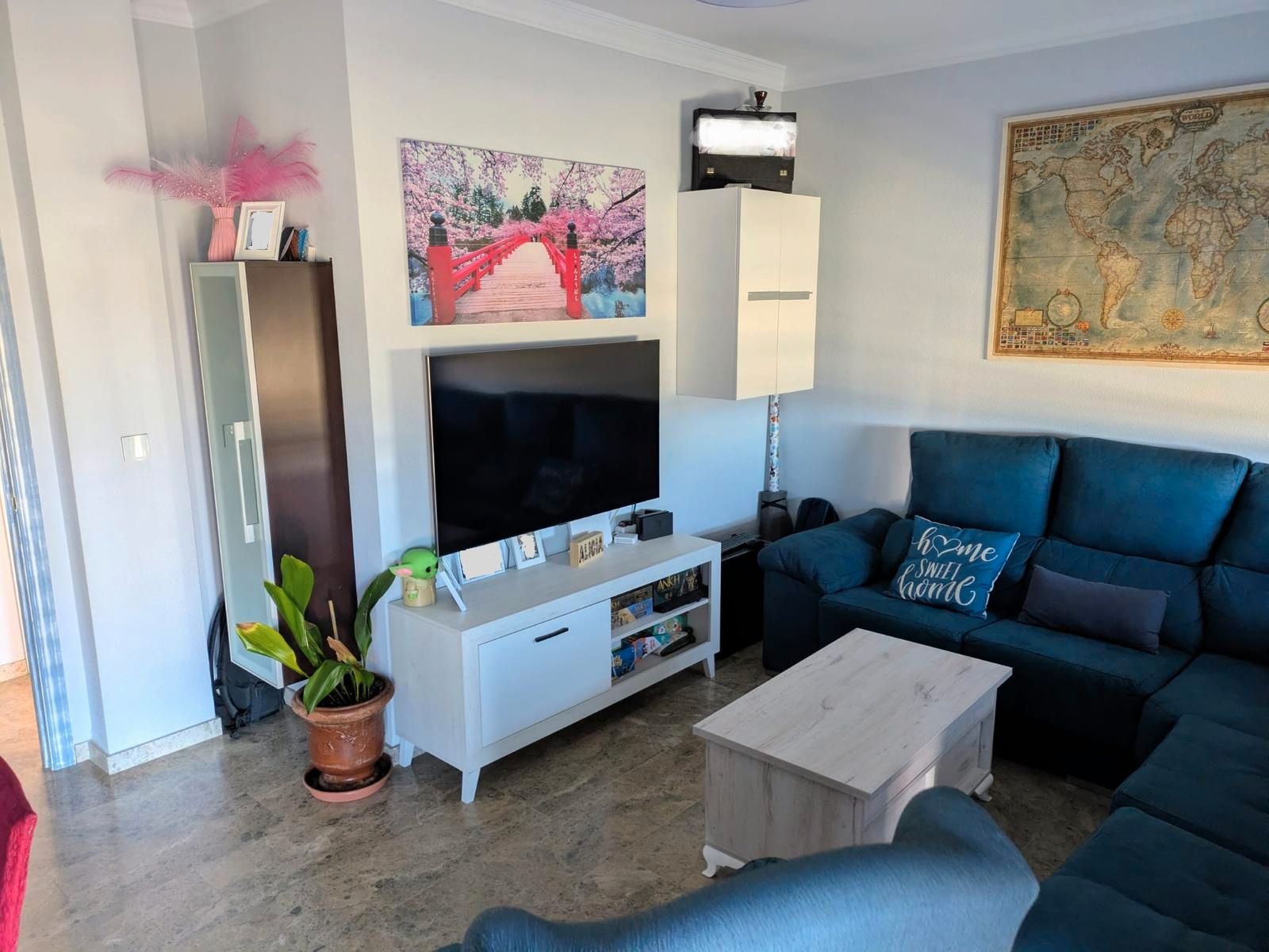 Sala d'estar de Pis en venda en La Carlota amb Aire condicionat, Terrassa i Traster