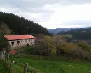 Vista exterior de Casa o xalet en venda en Zeanuri