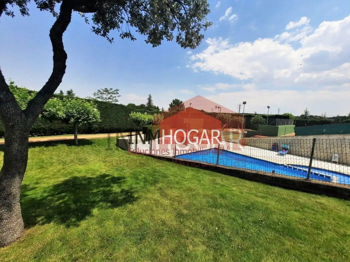 Garten von Wohnung zum Verkauf in Ávila mit Heizung, Parkett und Terrasse