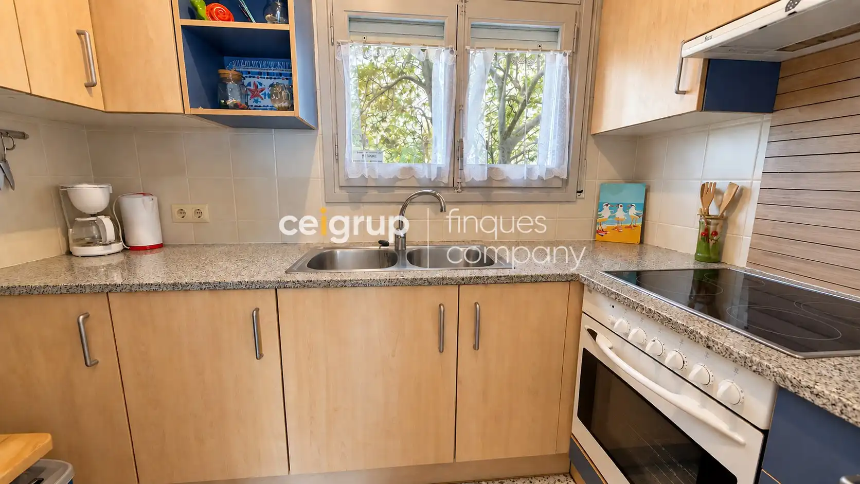 Kitchen of Flat for sale in Grifeu - Cap Ras - Els Estanys - Sant Genís