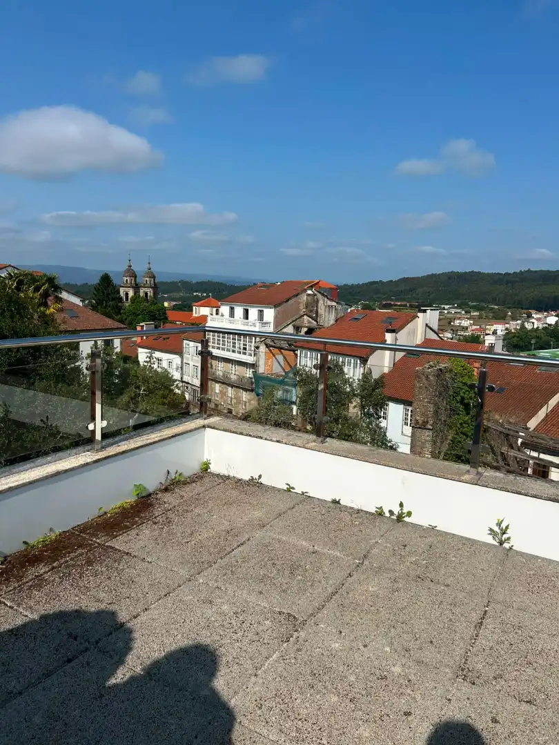 Terrace of Flat for rent in Santiago de Compostela   with Furnished